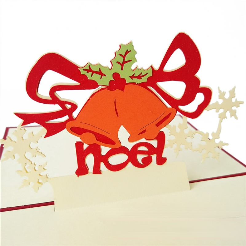 Christmas tree 3D Christmas Cards Envelope Included Pop Up Greeting Cards, Funny Unique 3D Holiday Postcards - Gifts for Xmas, Thank You Cards