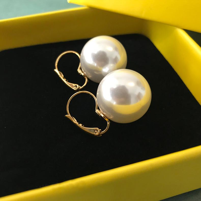 Baroque Pearl Silver Hook Earrings Designer Jewelry-HugeTomato-HugeTomato