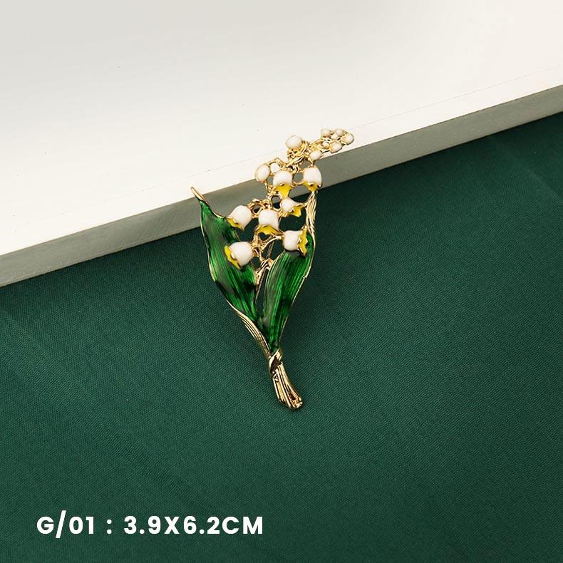 fashion pearl brooch