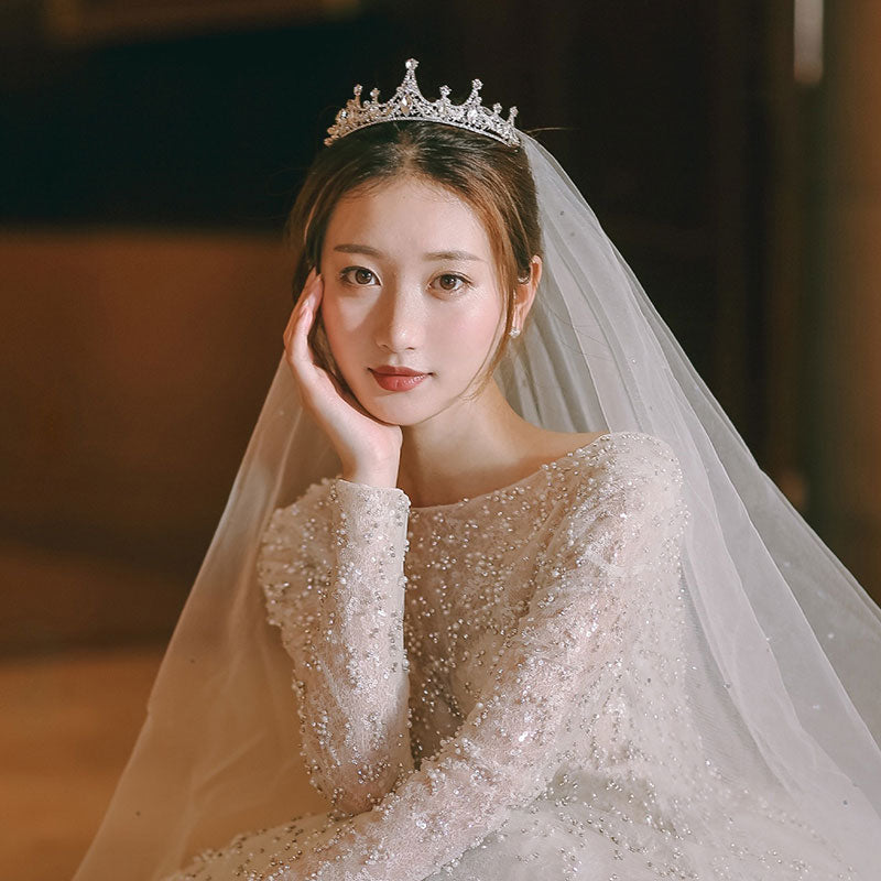 Wedding Tiaras | Pearl Wedding Crown | Diamond Bridal Crown for Wedding