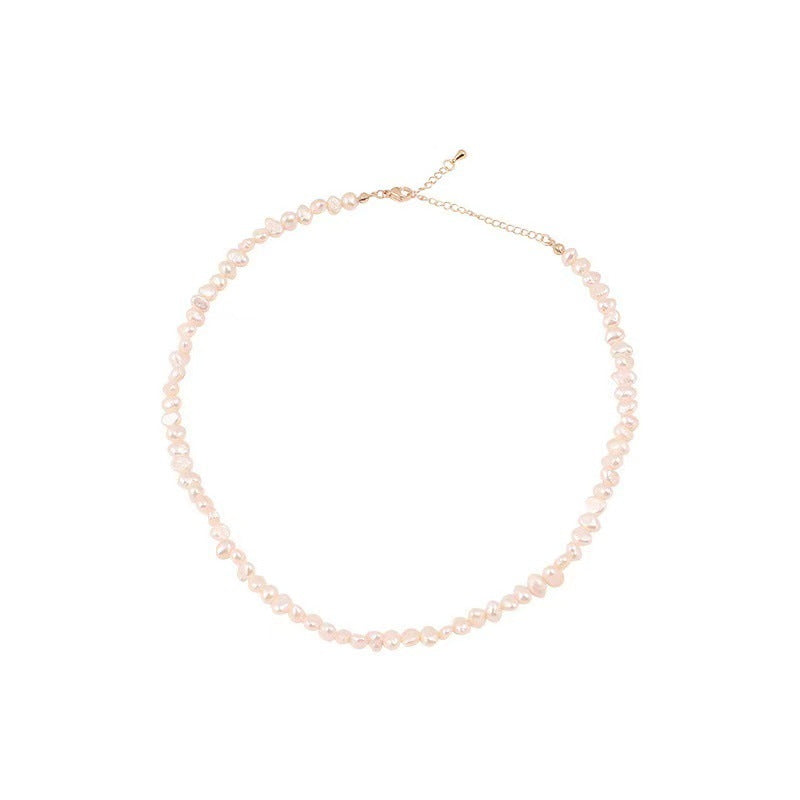 AAA Baroque Pearl Jewelry Set | Baroque Pearl Necklace | Baroque Pearl Bracelet (5-6mm)