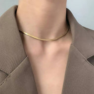 Snake Chain | Snake Chain Necklace | Snake Chain in Gold and Silver