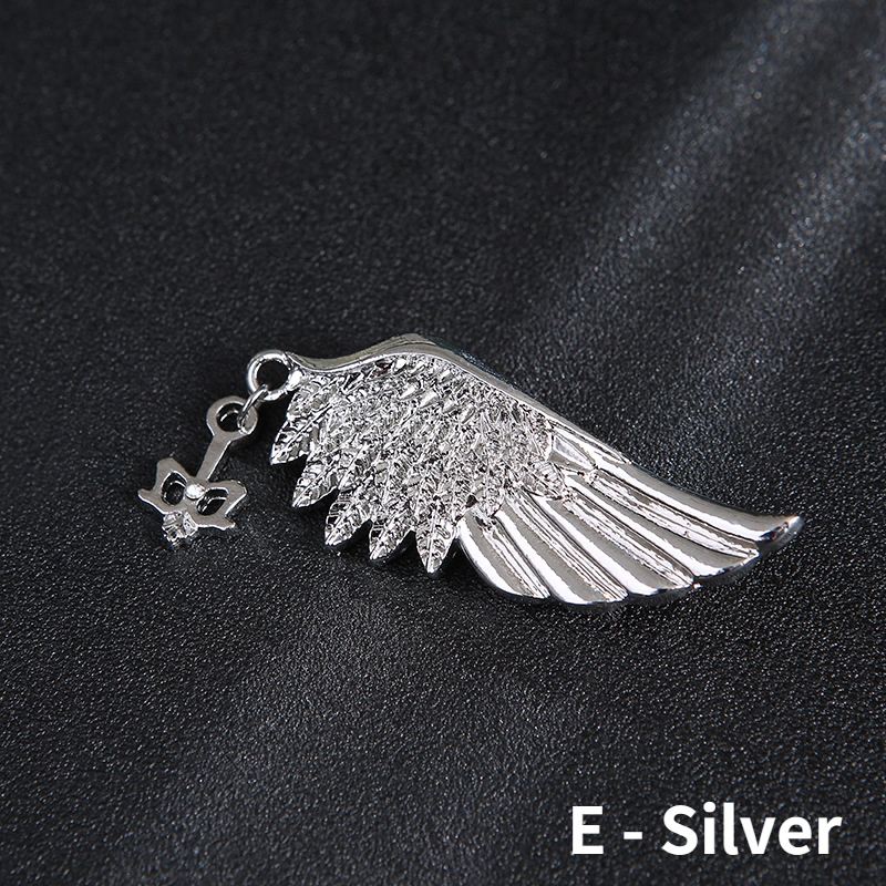 Broche estilo borla de cadena para hombre, regalo de joyería hecho a mano