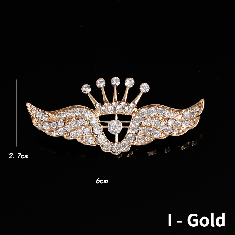 Broche estilo borla de cadena para hombre, regalo de joyería hecho a mano