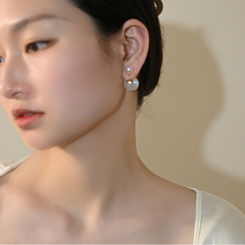 Moonstone Clip On Earrings | Non Pierced Earrings | Opal Clip On Earrings for Women