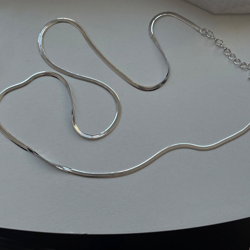 Snake Chain | Basic Snake Chain Necklace | Snake Chain in Gold and Silver