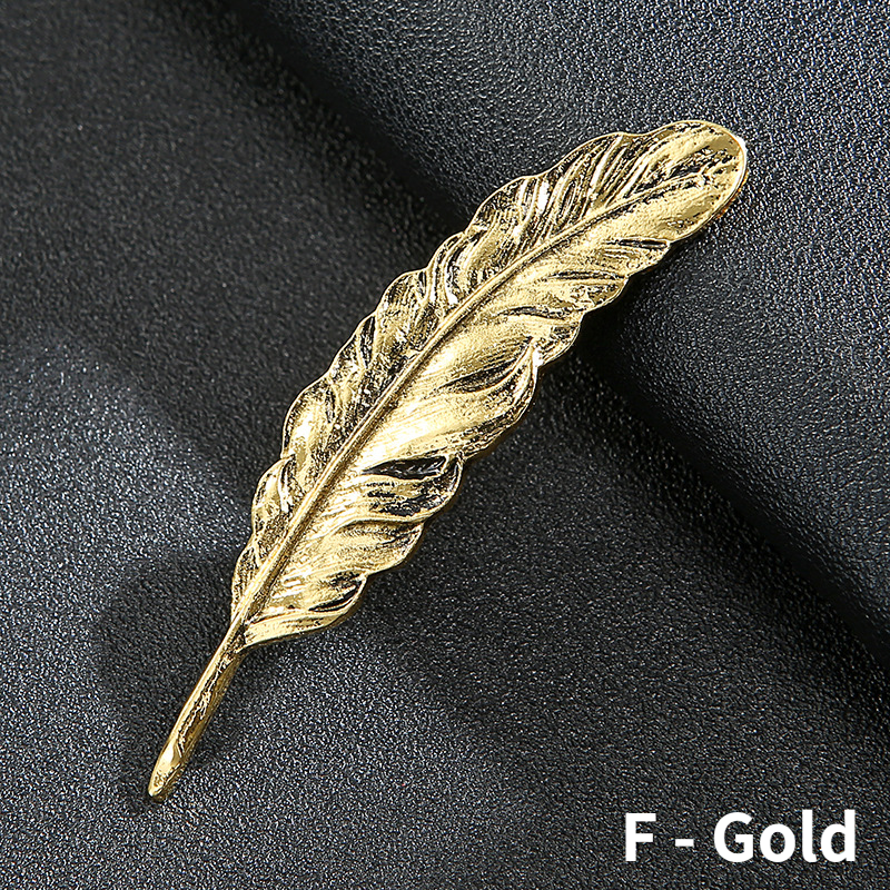 Broche estilo borla de cadena para hombre, regalo de joyería hecho a mano