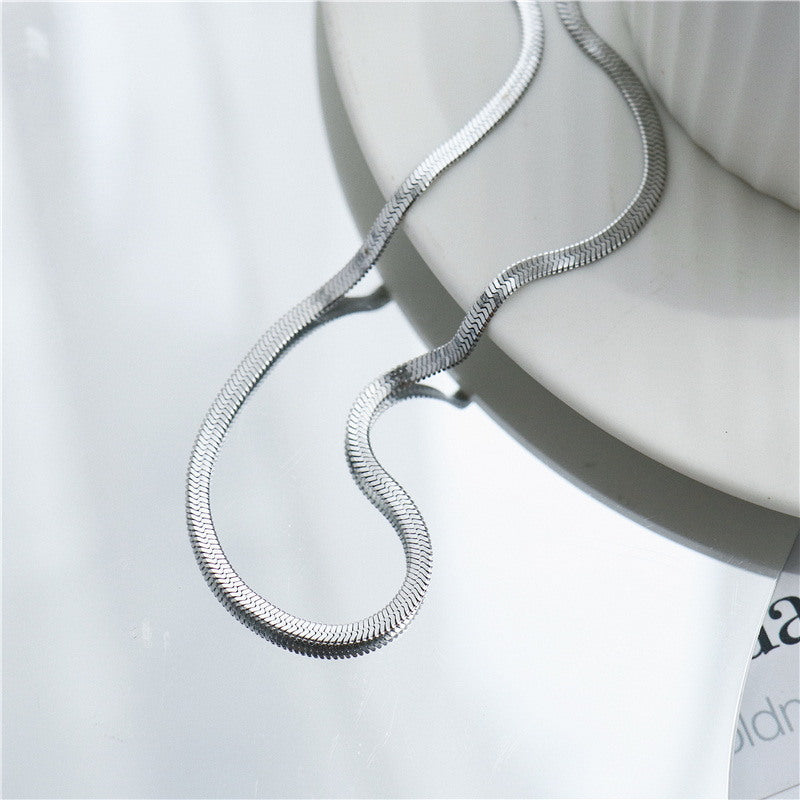 Snake Chain | Basic Snake Chain Necklace | Snake Chain in Gold and Silver