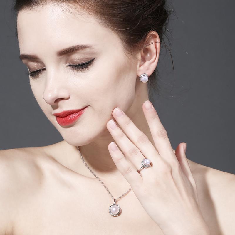 freshwater pearl dangle earrings