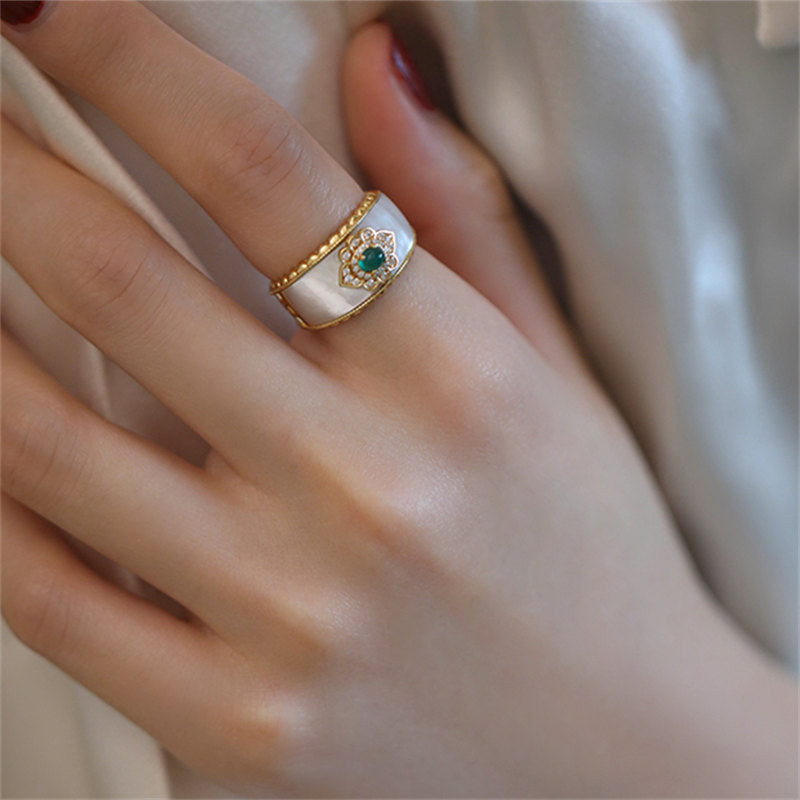 Buy Sea Green Beauty Stone Ring - Joyalukkas