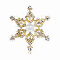 Broches De Noël En Cristal - Lot De 8 épingles Décoratives (Père Noël, Bonhomme De Neige, Sapin...) - 4