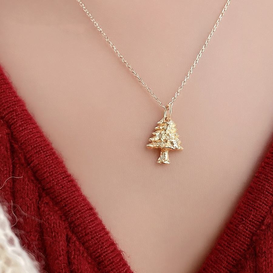 Amazon.com: YAFEINI Christmas Tree Necklace Sterling Silver Christmas Tree Pendant  Necklace Christmas Jewelry Gifts for Women : Clothing, Shoes & Jewelry