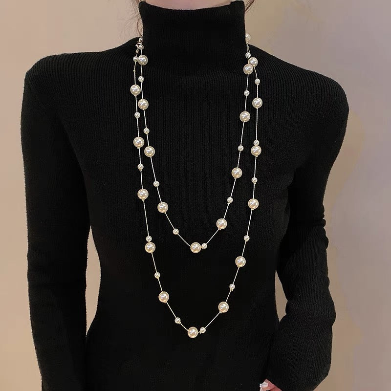 Long Necklace for Sweater & Dress Huge Tomato Long Necklace for Sweater & Dress Huge Tomato