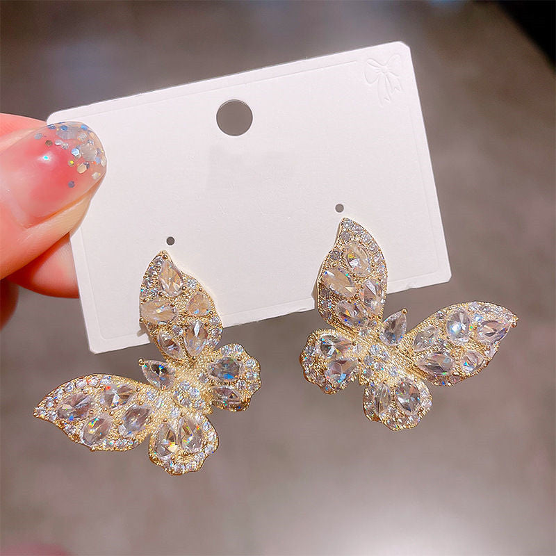 Aggregate more than 216 big butterfly earrings best