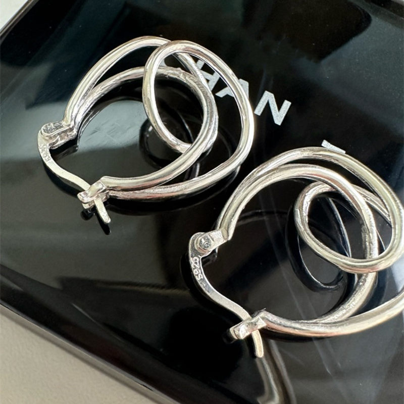 fcity.in - Round Hoop Earring For And Womensilver Color / Wonderful Earrings