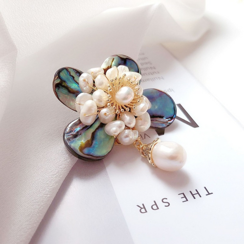 Pearl Brooch Pin, Wedding Bouquet Brooches – JazzyAndGlitzy