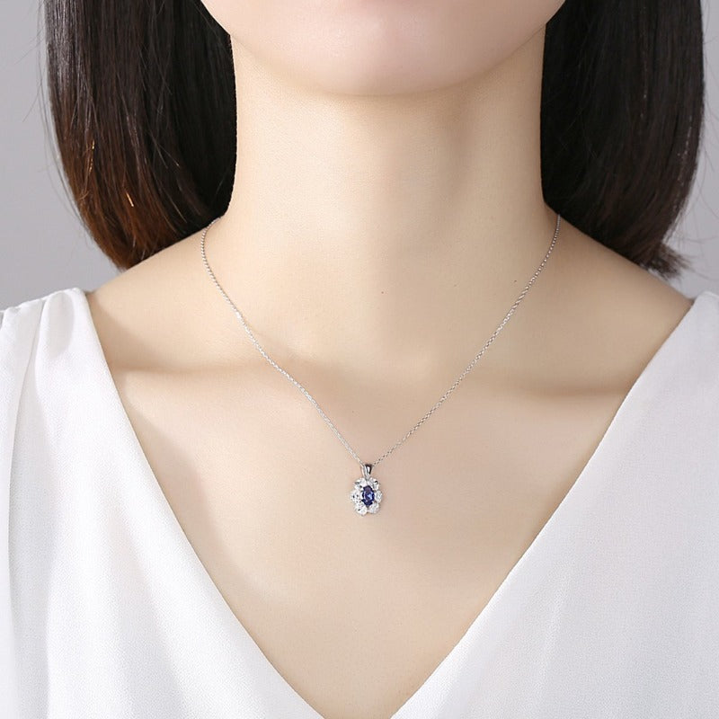 Huge on sale diamond necklace
