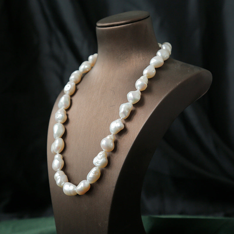 Irregular Freshwater Pearl Necklace for Men | HIYMAN