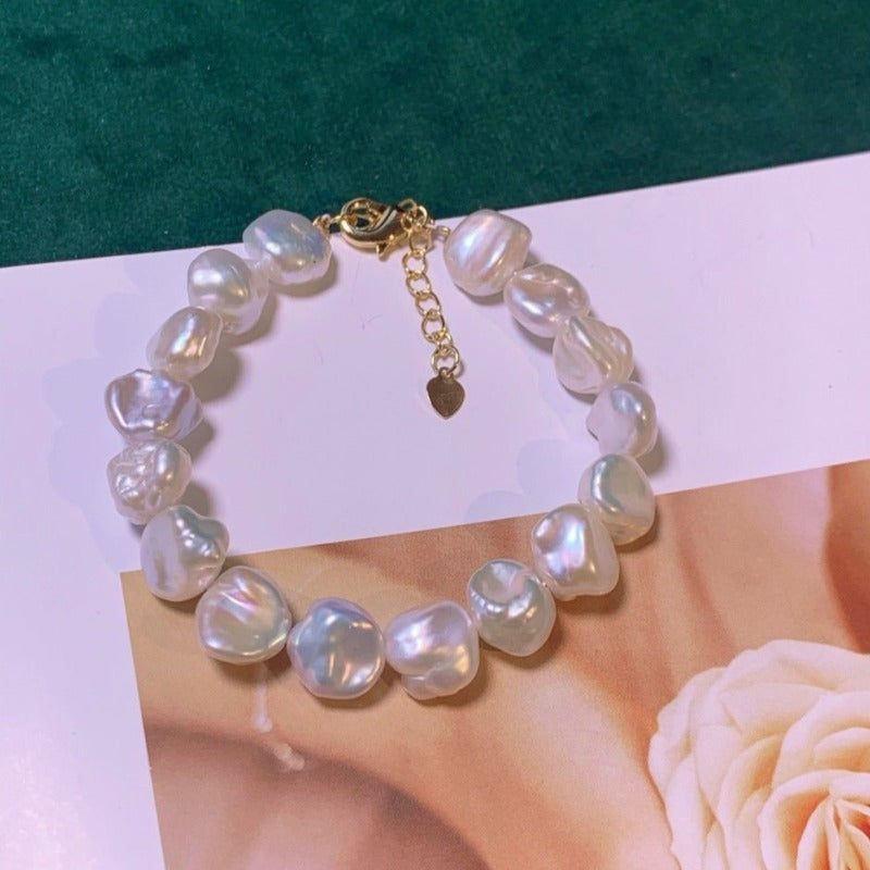 Large Pearl Bracelet - Etsy