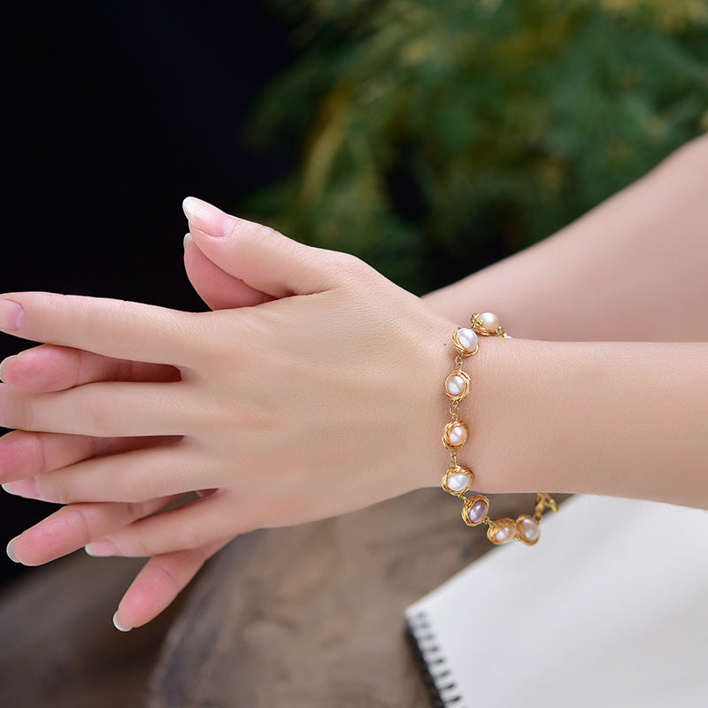 Light Blue Beaded Flower and Pearl Bracelet/delicate Bead and Pearl Bracelet/daisy  Bracelet/womens Jewelry/jewelry Gift Mom Sister Friends - Etsy | Beads  bracelet design, Jewelry accessories ideas, Girly jewelry