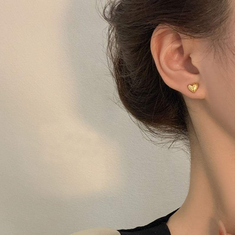 Rose Gold Ear Jacket Earrings, Minimal Dainty Ear Climber Earrings – AMYO  Jewelry