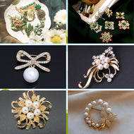 Random Brooch Mystery Box | Each Box Includes 3 Brooches