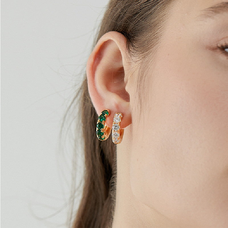 Large clip hotsell on hoop earrings