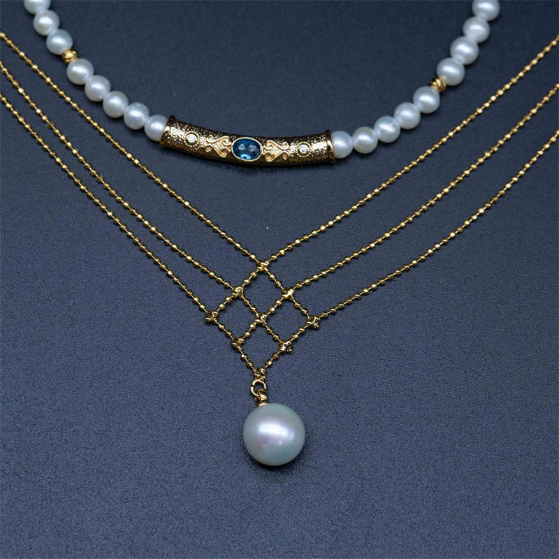 Buy Tiny Pearl Necklace, AA 3-4 Mm Natural Lavender Freshwater Pearl  Necklace, Choker Necklace, Small Pearl Necklace,childen Necklace,rice Pearl  Online in India - Etsy