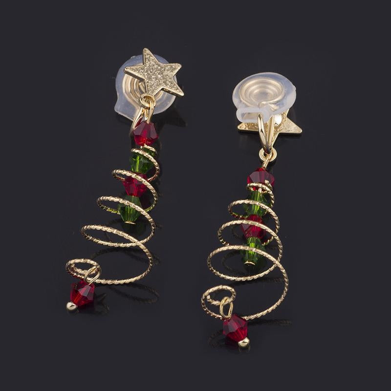 Clip on earrings christmas shop