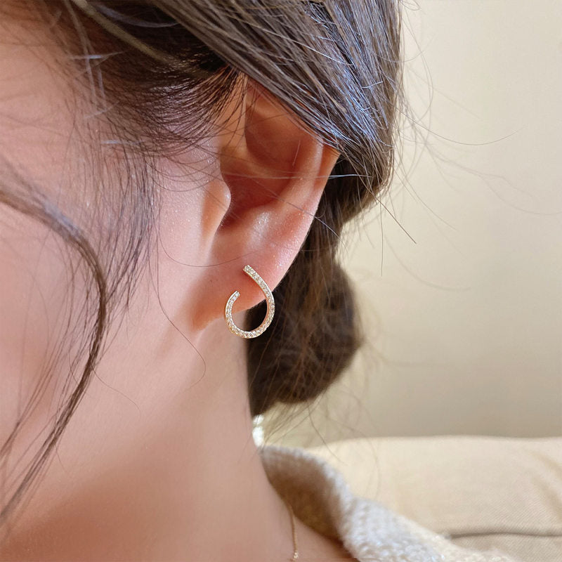 Detachable diamond earrings deals