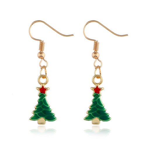 Christmas Earrings Handmade Christmas Costume Jewelry Gift