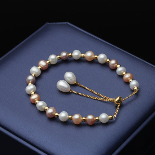 Baroque Freshwater Pearl Fashion Bracelets Handmade Jewelry