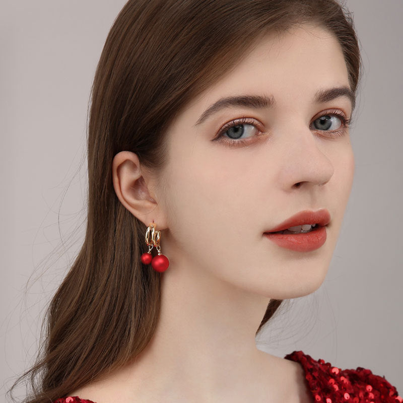 BOUCLES OREILLES PENDANTES ETAM rouges forme Goutte fermoir crochets EUR 5,50 - FR BOUCLES OREILLES PENDANTES ETAM rouges forme Goutte fermoir crochets EUR 5,50 - FR
