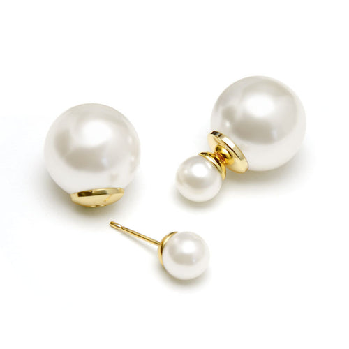 double sided earl earrings