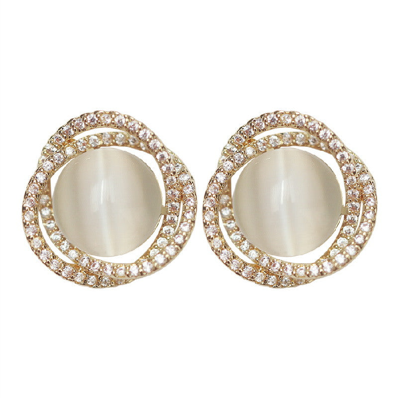 opal earrings opal and diamond earrings white opal diamond earrings